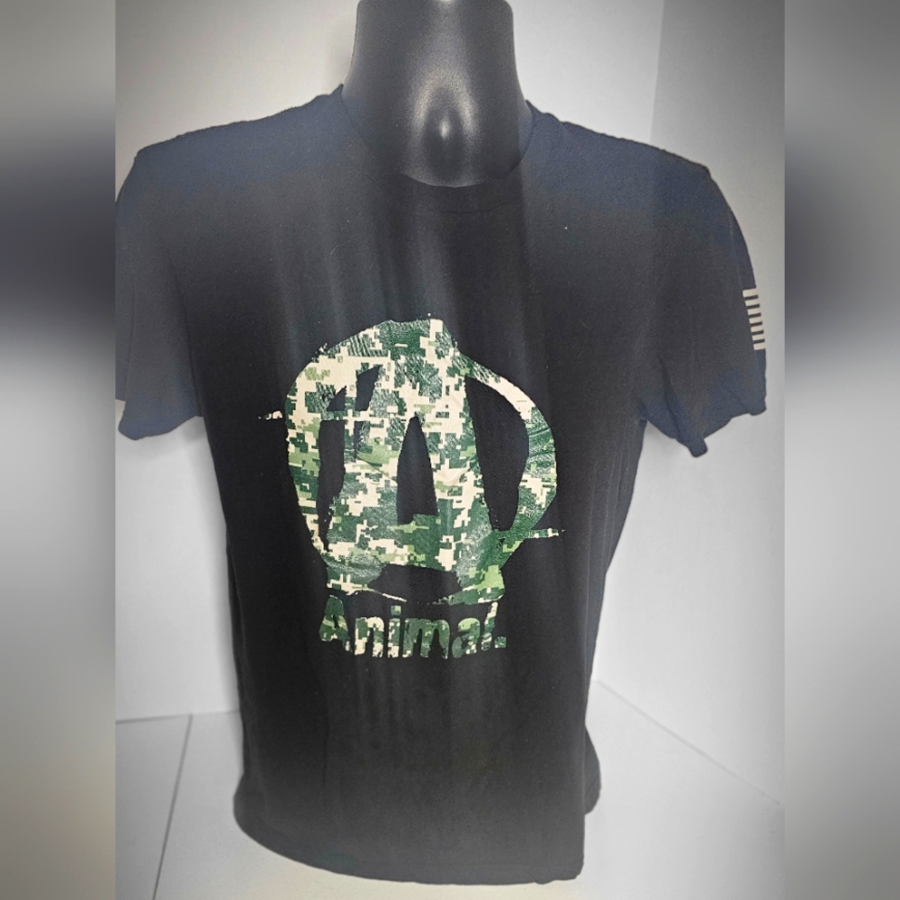 Animal Supplements Camo Mens Small Tee